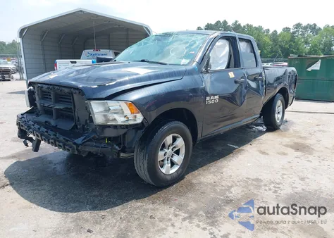 2018 Ram 1500 Express 4X4 6'4 Box from USA, damaged, VIN 1C6RR7FG1JS247955